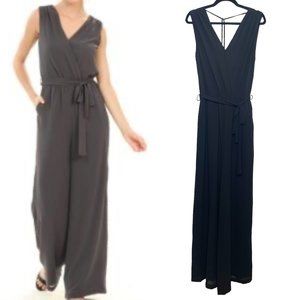 Naked Zebra Kensley Wide Leg Jumpsuit in Black | Size M